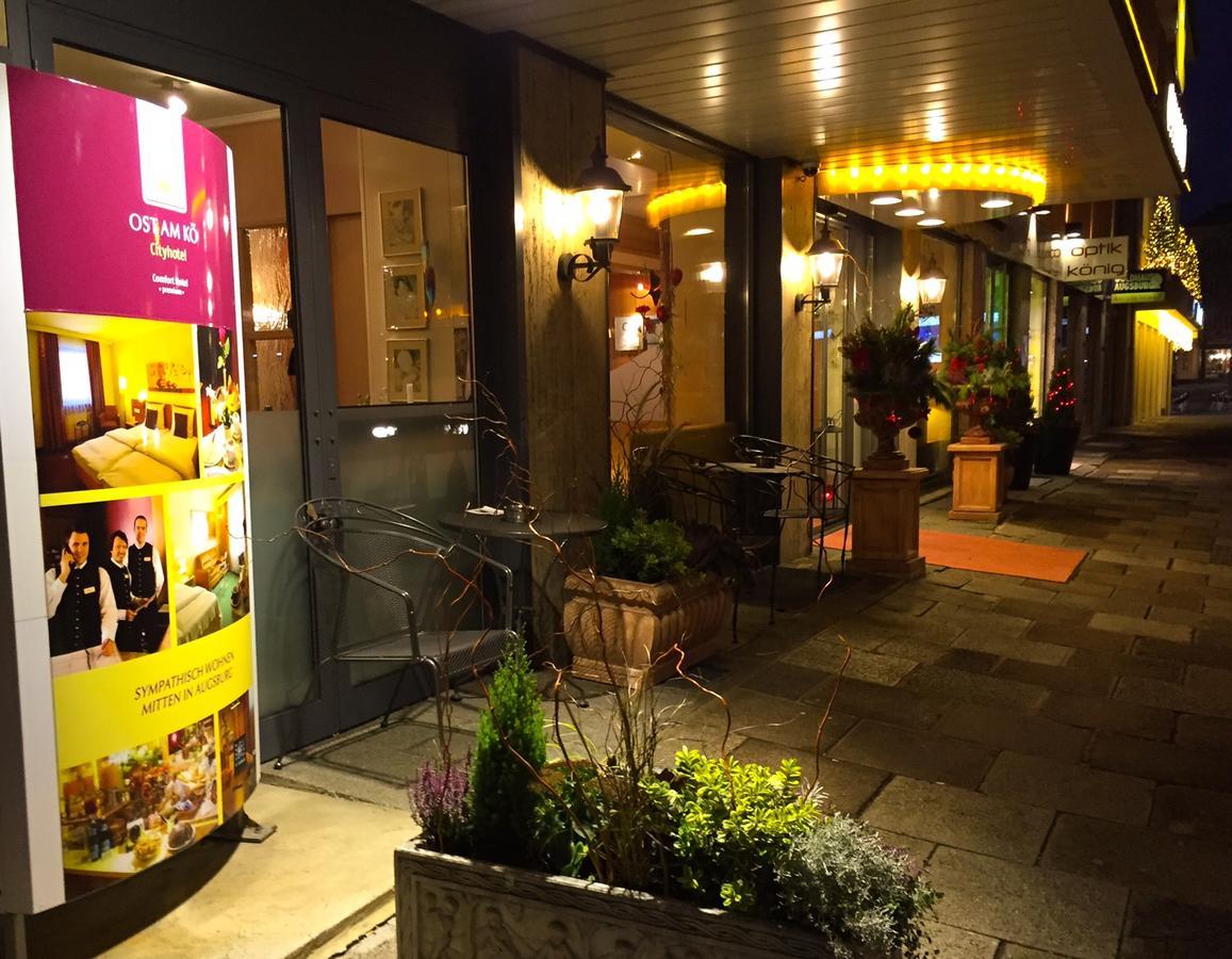 City Hotel Ost Am Koe Augsburg Ngoại thất bức ảnh